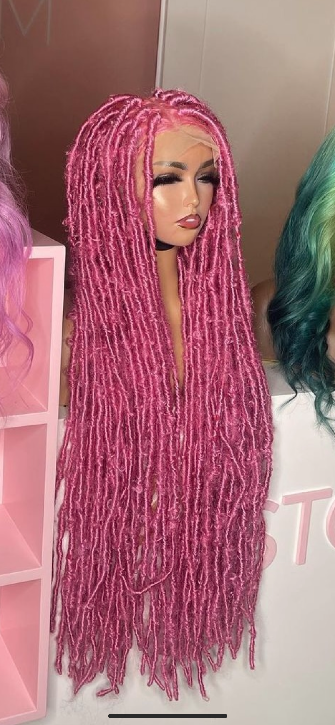 Pink locks